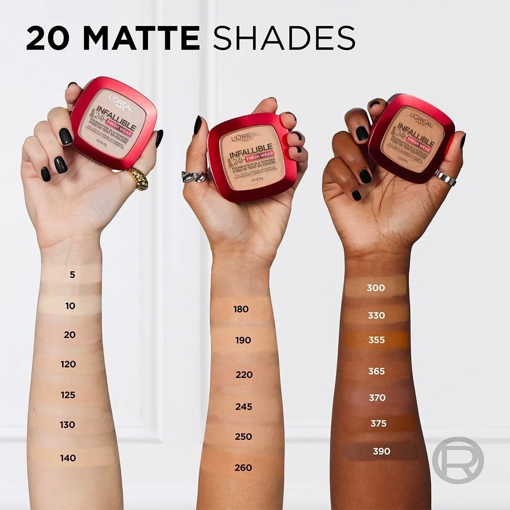 L'Oreal Infallible 24H Fresh Wear Foundation in‎ a Powder new